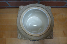 Load image into Gallery viewer, 1941 LONDON HOUSES OF PARLIAMENT BOMBED BUILDINGS SALVAGE STONE TOBACCO JAR UK