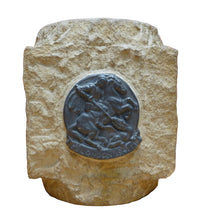 Load image into Gallery viewer, 1941 LONDON HOUSES OF PARLIAMENT BOMBED BUILDINGS SALVAGE STONE TOBACCO JAR UK