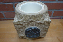Load image into Gallery viewer, 1941 LONDON HOUSES OF PARLIAMENT BOMBED BUILDINGS SALVAGE STONE TOBACCO JAR UK