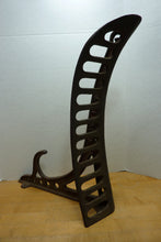 Load image into Gallery viewer, J W FISKE NY Antique 19c Cast Iron Saddle Tack Holder Bracket Hanger Old Paint
