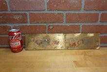 Load image into Gallery viewer, MCAUTO Vintage Brass Sign McDonnell Douglas Automation Co CADD CAD/CAM Computer