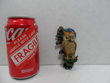 Load image into Gallery viewer, OWL TREE MOON Original Old Door Knocker Small Ornate Decorative Arts Hardware