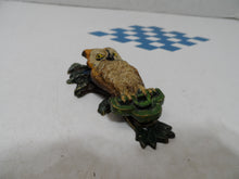 Load image into Gallery viewer, OWL TREE MOON Original Old Door Knocker Small Ornate Decorative Arts Hardware