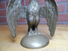 Load image into Gallery viewer, SPREAD WINGED EAGLE Original Old Paperweight Decorative Arts Statue Brass Bronze Figural Bird