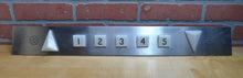 Load image into Gallery viewer, ELEVATOR INDICATOR PANEL FLOORS 1-5 BEVEL NUMBERS UP DOWN Building Hardware