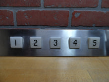 Load image into Gallery viewer, ELEVATOR INDICATOR PANEL FLOORS 1-5 BEVEL NUMBERS UP DOWN Building Hardware