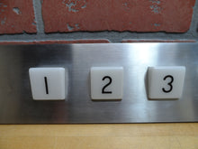 Load image into Gallery viewer, ELEVATOR INDICATOR PANEL FLOORS 1-5 BEVEL NUMBERS UP DOWN Building Hardware