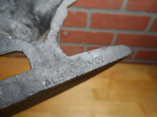 Load image into Gallery viewer, PIRATE TREASURE CHEST SWORD GUN ALBANY FOUNDRY Antique Cast Iron Doorstop Statue
