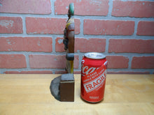 Load image into Gallery viewer, PIRATE TREASURE CHEST SWORD GUN ALBANY FOUNDRY Antique Cast Iron Doorstop Statue