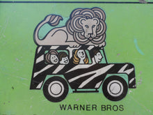 Load image into Gallery viewer, WARNER BOS JUNGLE HABITAT West Milford NJ Original Old 1970s Amusement Park Sign