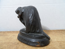Load image into Gallery viewer, BEAVER COAL Original Old Bronze Clad Advertising Statue Store Display Sign Phila
