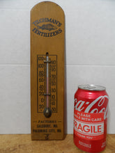Load image into Gallery viewer, TILGHMAN'S FISH FERTILIZERS Maryland Original Old Advertising Thermometer Sign