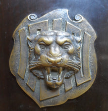 Load image into Gallery viewer, TIGER INN PRINCETON UNIVERSITY EATING CLUB Original Old Bronze Wood Plaque Sign