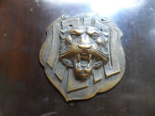 Load image into Gallery viewer, TIGER INN PRINCETON UNIVERSITY EATING CLUB Original Old Bronze Wood Plaque Sign