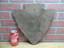 Load image into Gallery viewer, UTE by PAYMASTER Original Old Advertising Sign Figural Arrowhead Utility Vehicle