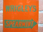 Load image into Gallery viewer, WRIGLEY'S SPEARMINT The PERFECT GUM Old Porcelain Machine Front Panel Ad Sign 5c