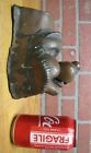 Load image into Gallery viewer, 'MY TOY' WOLF Old Industrial Metal Figural Animals Head Toy Making Mold