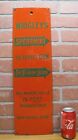 Load image into Gallery viewer, WRIGLEY'S SPEARMINT The PERFECT GUM Old Porcelain Machine Front Panel Ad Sign 5c