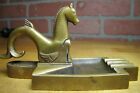 Load image into Gallery viewer, Art Deco Stylized Serpent Sea Monster Beast Ashtray Tray United Brass Works NYC