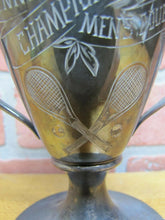 Load image into Gallery viewer, MAPLE SHADE LAWN CLUB TENNIS CHAMPIONSHIP Old Award Trophy MENS DOUBLE