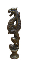 Load image into Gallery viewer, Griffin Monster Beast Antique Bronze Finial Decorative Arts Hardware Element