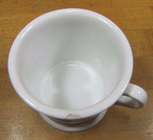 Load image into Gallery viewer, 19c TRAIN CONDUCTOR RR SMITH BARBER SUPPLIES PHILA Occupational Shaving Mug