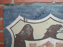 Load image into Gallery viewer, 1920s IGA INDEPENDENT GROCERS ALLIANCE SMALTZ Sign Sand Paint Grocery Store Ad
