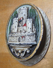 Load image into Gallery viewer, CASTLE Old Cast Iron Small Interior Door Knocker HUBLEY Architectural Hardware
