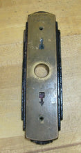 Load image into Gallery viewer, Art Deco Brass Serge Elevator Indicator Button Panel Skyscraper Green Red Arrows
