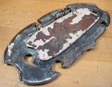Load image into Gallery viewer, LETTERS Mail Slot Original Old Architectural Hardware Element Bronze Brass Unique