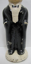 Load image into Gallery viewer, 1930s CHARLIE McCARTHY Doorstop Solid Cast Iron Feed Me I Save RHTF Promo Proto