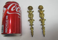 Load image into Gallery viewer, Moustache Gentlemen Antique Brass Pair Figural Decorative Arts Hardware Elements