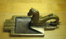 Load image into Gallery viewer, Art Deco Stylized Serpent Sea Monster Beast Ashtray Tray United Brass Works NYC