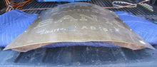 Load image into Gallery viewer, CENTRAL SAVINGS BANK Antique Sign Large Brass Bowed Badge Wood Back LEVY Co NY