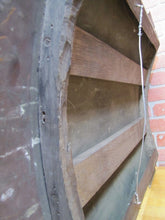 Load image into Gallery viewer, CENTRAL SAVINGS BANK Antique Sign Large Brass Bowed Badge Wood Back LEVY Co NY