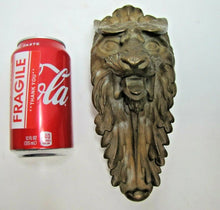 Load image into Gallery viewer, Beast Lion Monster Growling Teeth Antique Bronze Brass Architectural Element
