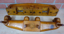 Load image into Gallery viewer, AUTO TRUCK WOOD MANIFOLD FACTORY MOLD Orig Old 2pc Decorative Art Sign V8 Engine