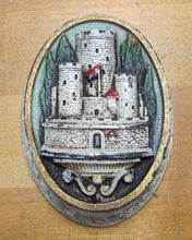 Load image into Gallery viewer, CASTLE Old Cast Iron Small Interior Door Knocker HUBLEY Architectural Hardware