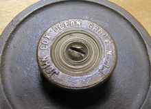 Load image into Gallery viewer, ABRAHAM LINCOLN JOHN COX OCEAN GROVE NJ Antique Decorative Arts Paperweight