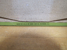 Load image into Gallery viewer, ALLIGATOR STEEL BELT LACING Original Old Advertising Sign Amer Can Co ILL USA