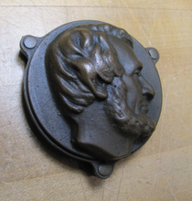 Load image into Gallery viewer, ABRAHAM LINCOLN JOHN COX OCEAN GROVE NJ Antique Decorative Arts Paperweight