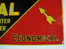 Load image into Gallery viewer, DUNDON COAL FOR WINTER WEATHER Original Old Embossed Tin Ad Sign Fuel Oil