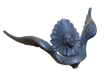 Load image into Gallery viewer, Native American Indian Old Folk Art Winged Hood Emblem Radiator Art Ornament