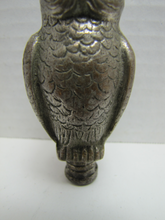 Load image into Gallery viewer, OWL FINIAL ANTIQUE BRONZE NICKEL PLATED Ornate Decorative Arts Hardware Element