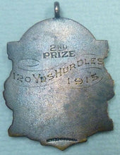 Load image into Gallery viewer, 1915 DARTMOUTH Freshman vs WORCESTER Academy Hurdles Sports Award Medallion