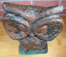 Load image into Gallery viewer, OWL Old Industrial Toy Metal Making Mold Rare HTF Decorative Art Statue Sign Ad