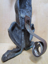 Load image into Gallery viewer, WHIPPET Antique Brass Dog Whimsical Decorative Art Statue Old Make-Do Doorstop