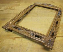 Load image into Gallery viewer, Antique Art Nouveau Flower Frame picture mirror artwork cast iron Decorative Art