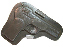 Load image into Gallery viewer, Chocolate Mold old figural tin metal rare old hard to find candy making two part