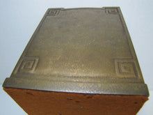 Load image into Gallery viewer, TIFFANY STUDIOS NEW YORK Antique Bronze Bookend 1126 Beautiful Arts & Crafts